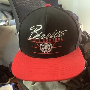Rare the berries hat cap skate skateboarding skating SnapBack black and red